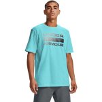 Tričko UNDER ARMOUR Team Issue Wordmark SS Blue