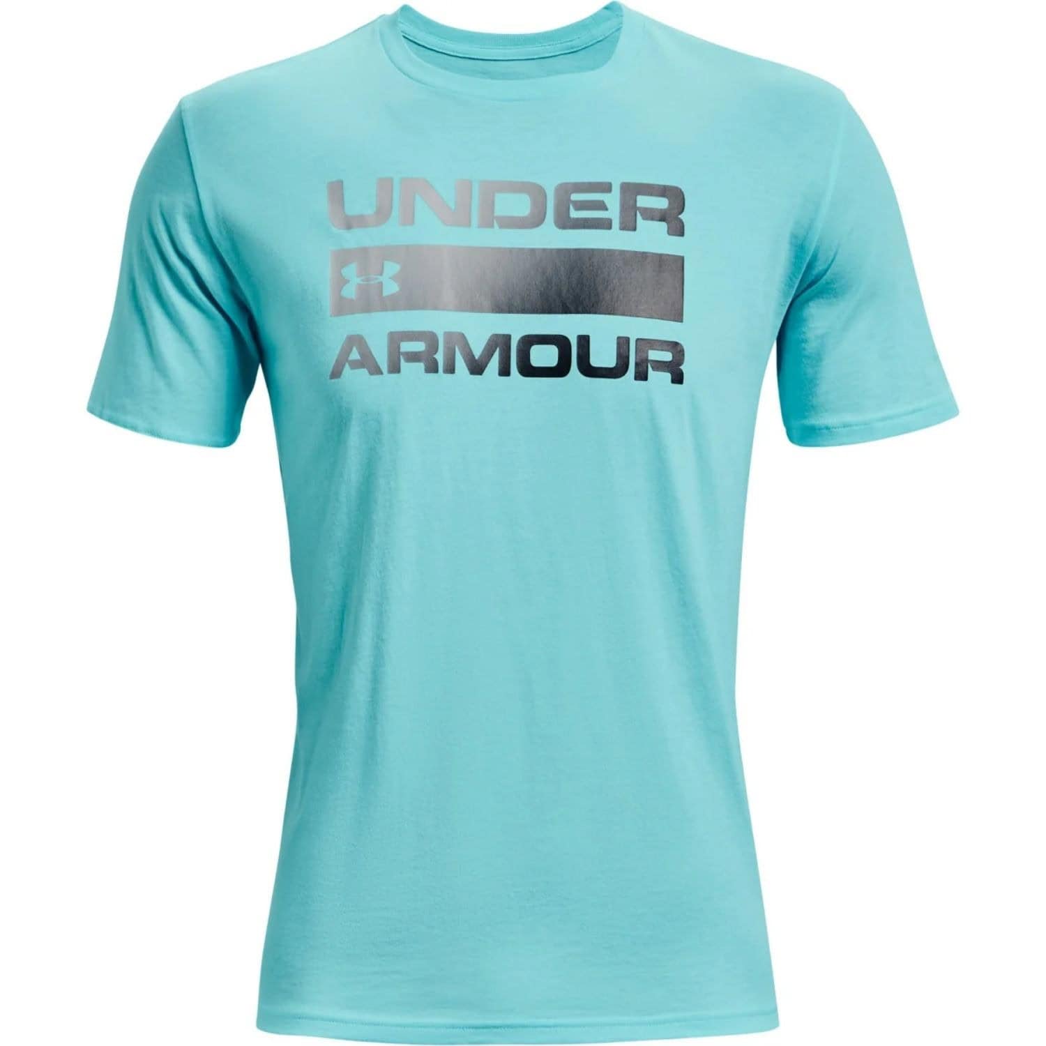 Tričko UNDER ARMOUR Team Issue Wordmark SS Blue - OBLEČENIE - 3