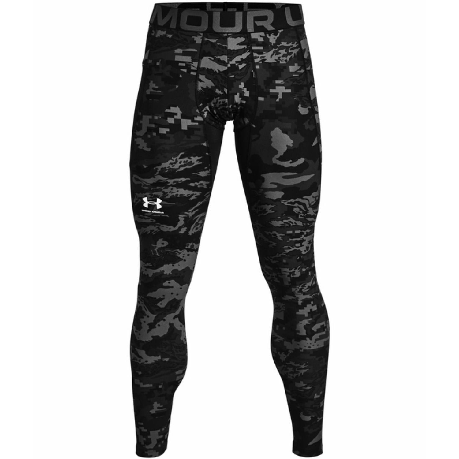 Legíny UNDER ARMOUR UA HG Armour Camo Black - Kompresné - legíny - 2