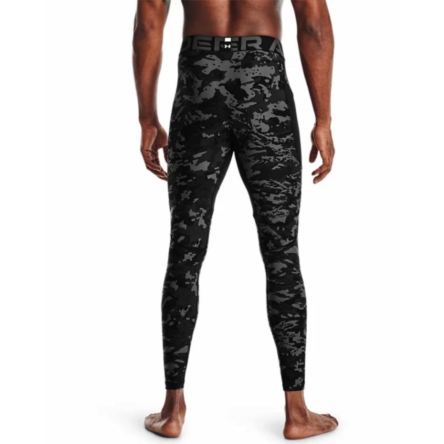 Legíny UNDER ARMOUR UA HG Armour Camo Black - Kompresné - legíny - 4