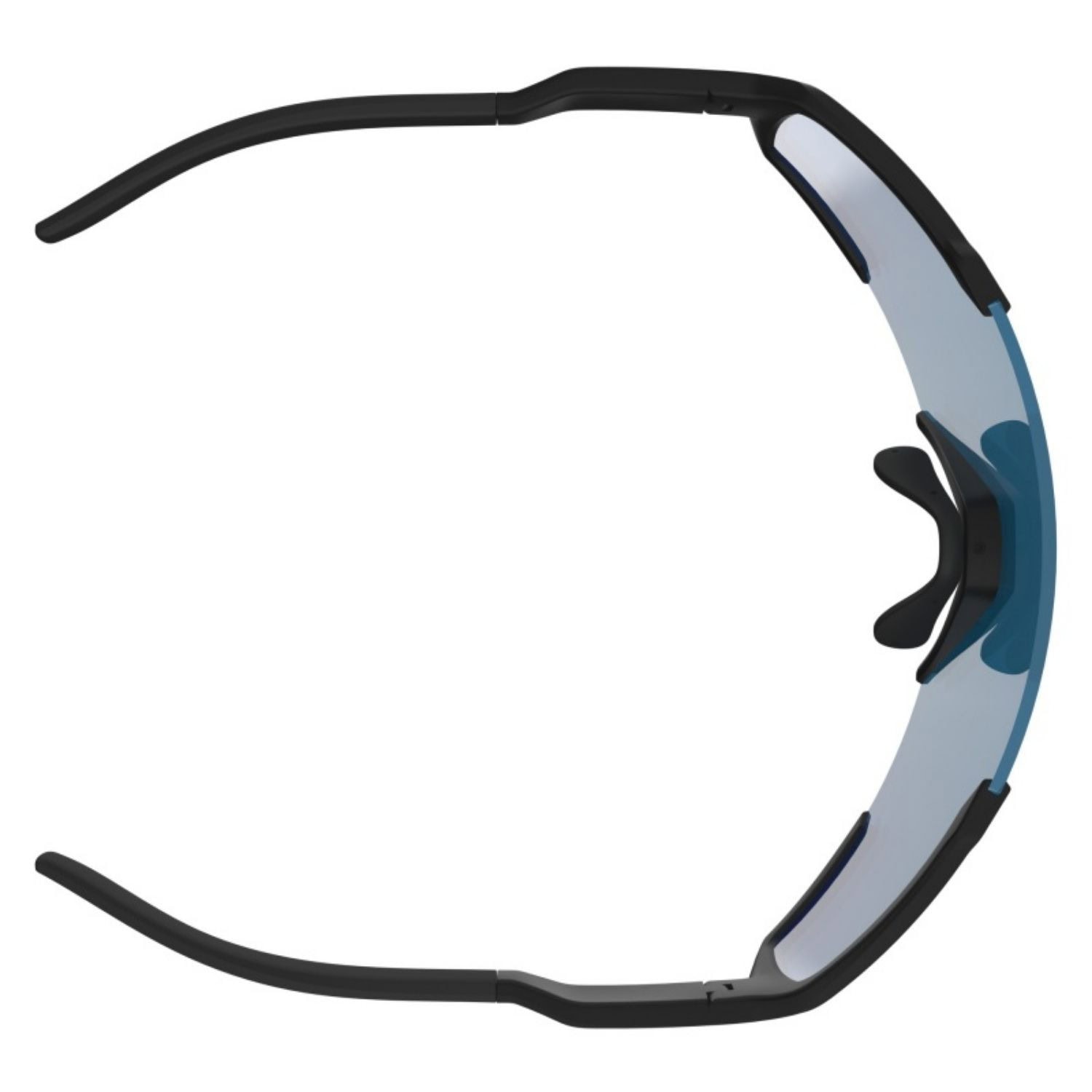 Športové okuliare SCOTT Shield S2 Black/Blue - Cyklistické okuliare - 5