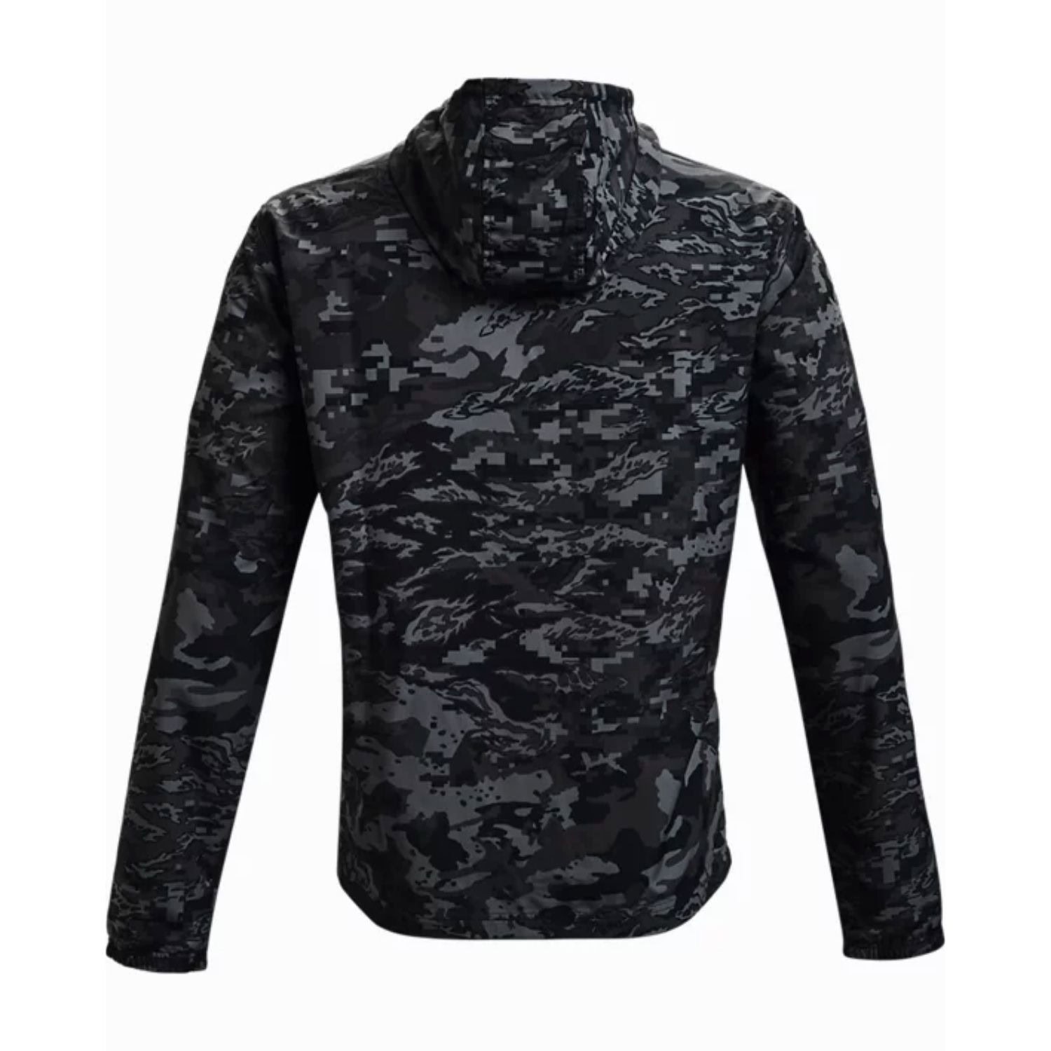 Bunda UNDER ARMOUR  UA Sportstyle Camo Windbreaker Black - Bundy & Vesty - 4