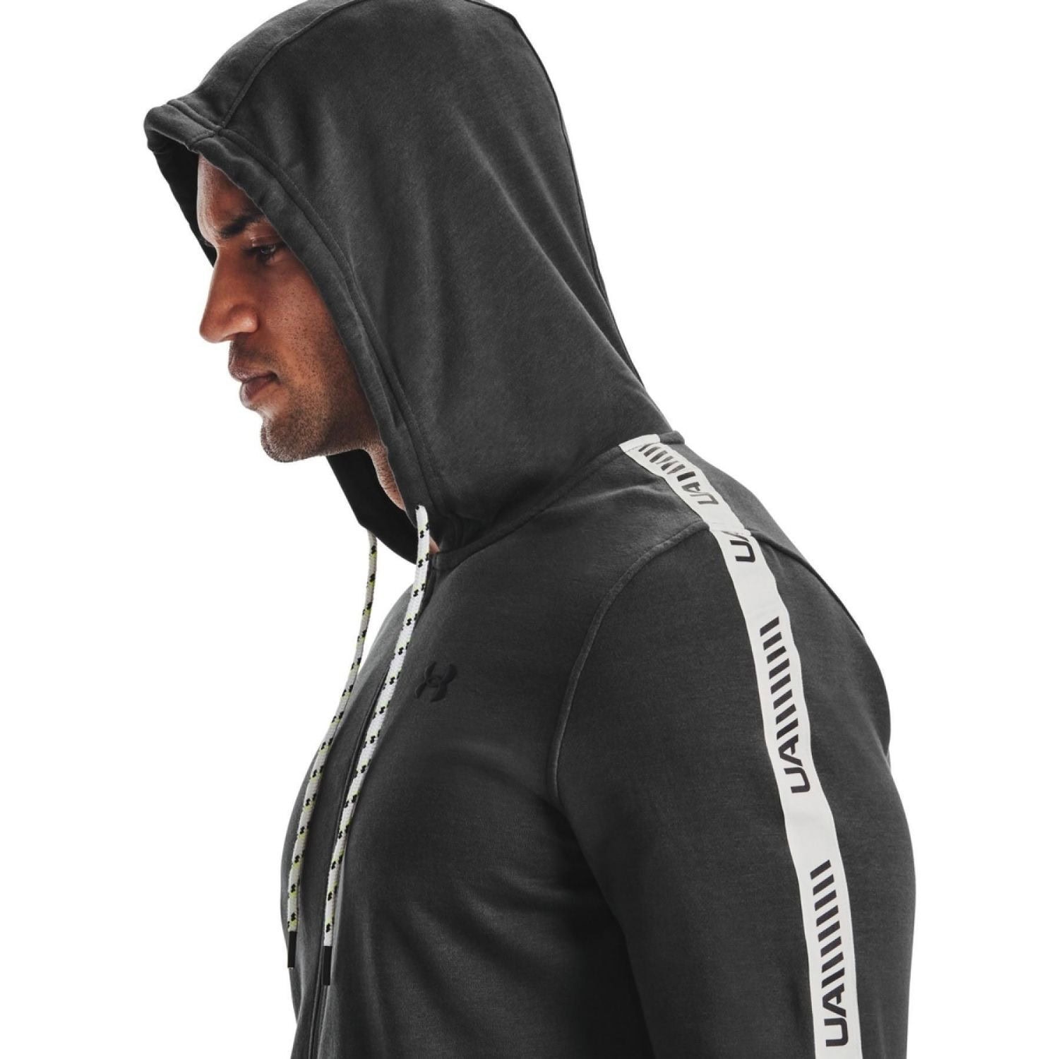 Mikina UNDER ARMOUR Rival Terry Full Zip Grey - Mikiny s kapucňou - 2