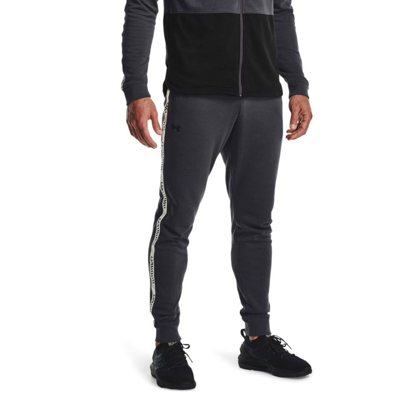 Tepláky UNDER ARMOUR Rival Terry LCKRTG Jogger Grey - Tepláky - 1