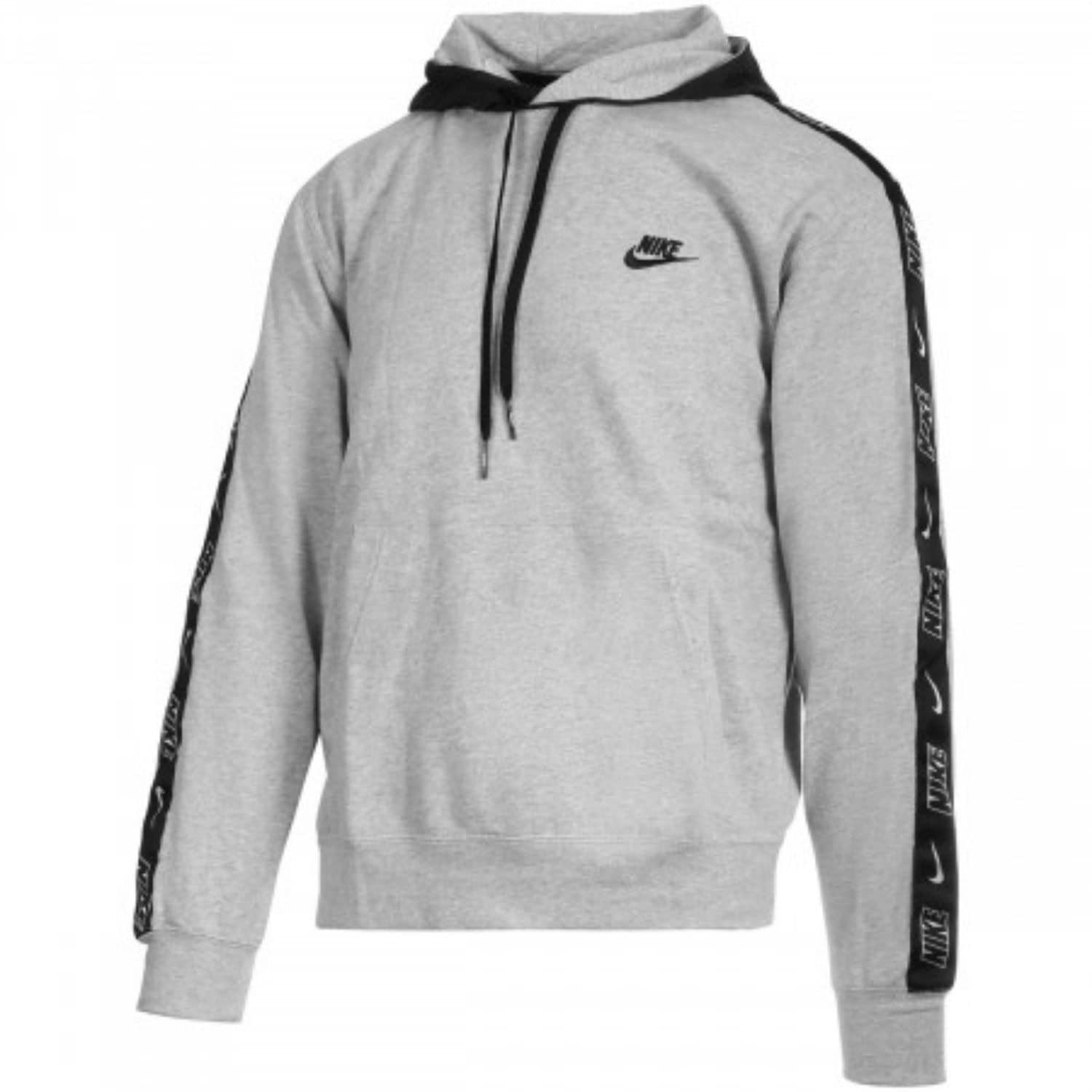 Mikina NIKE Sportswear Men's French-T Grey - Mikiny s kapucňou - 3
