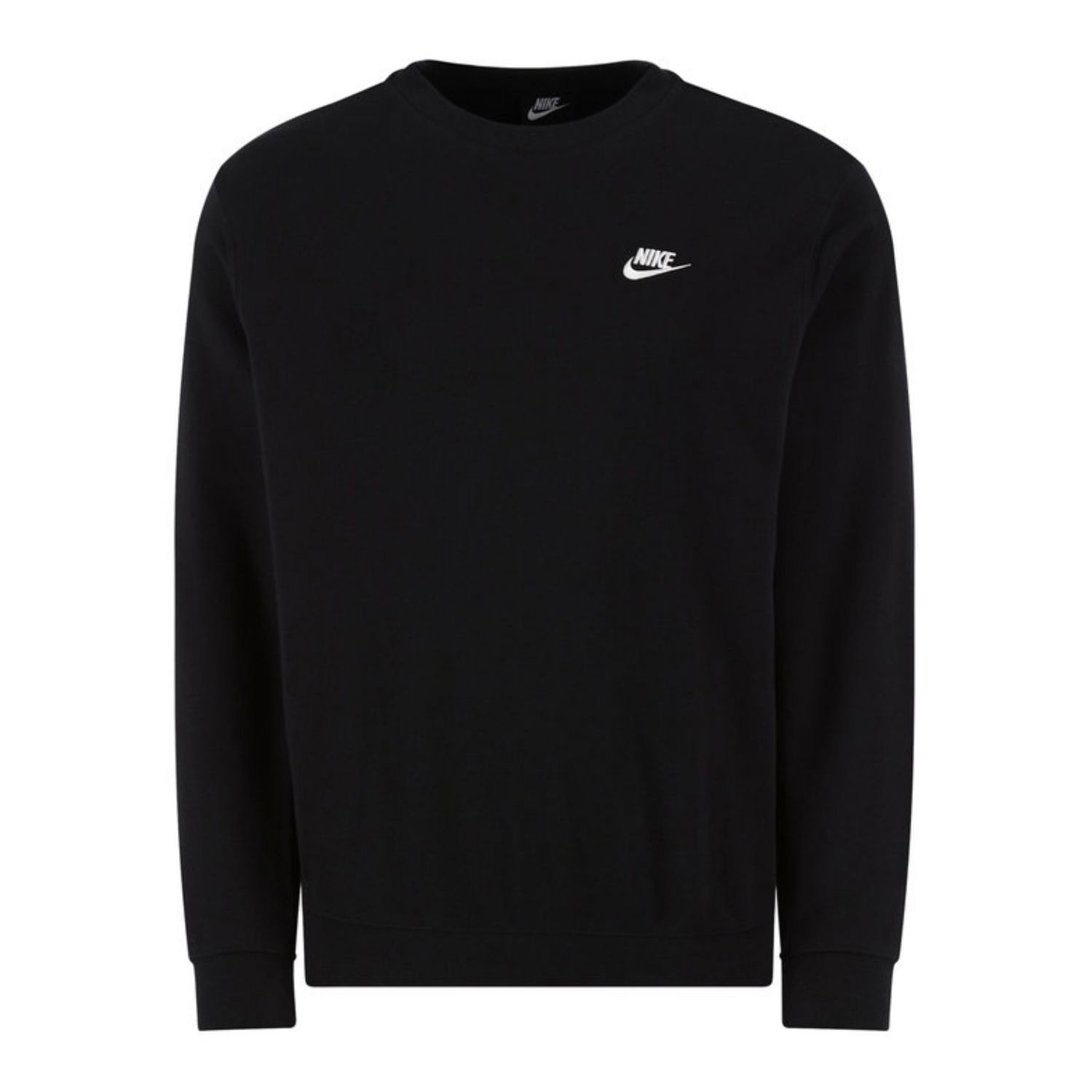 Mikina NIKE Club Crew FT Black - Mikiny bez kapucne - 4