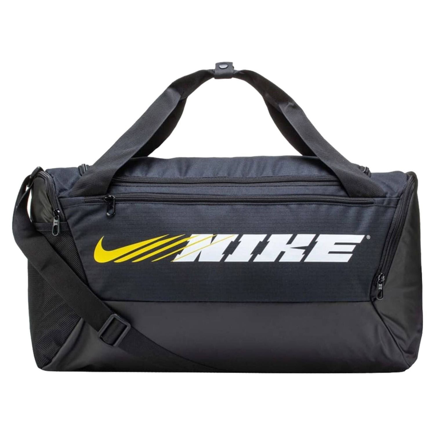 Športová taška NIKE Brasilia Graphic Train Black/Yellow - Športové tašky - 1