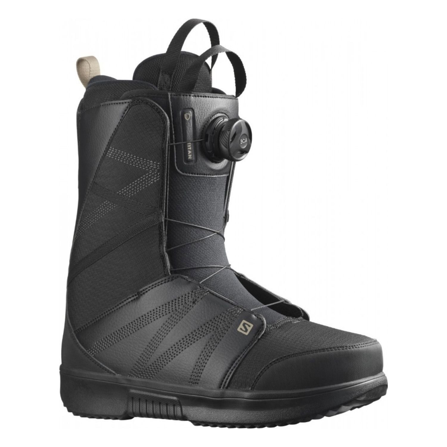 Snowboardová obuv SALOMON Titan BOA Black - Pánska obuv - 1