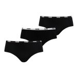 Nohavičky PUMA Hipster 3-pack Black