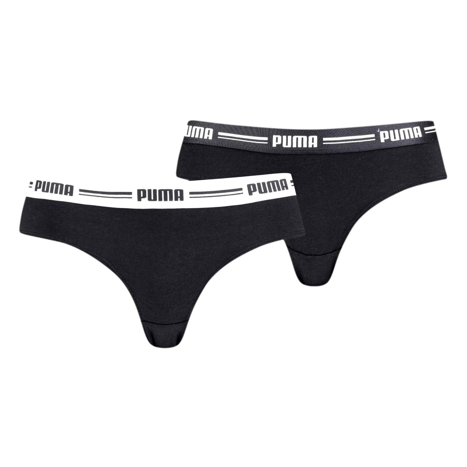 Nohavičky PUMA Brazilian 2-pack Black - Spodná bielizeň - 1