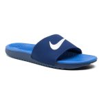 Šľapky NIKE Kawa Slide (GS/PS) JR Blue/White