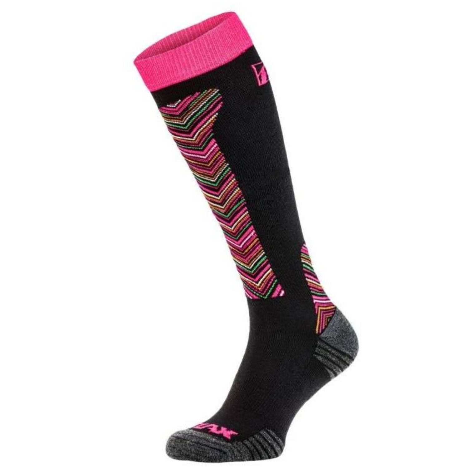 Lyžiarske ponožky RELAX Arpes Black/Pink - Podkolienky - 1