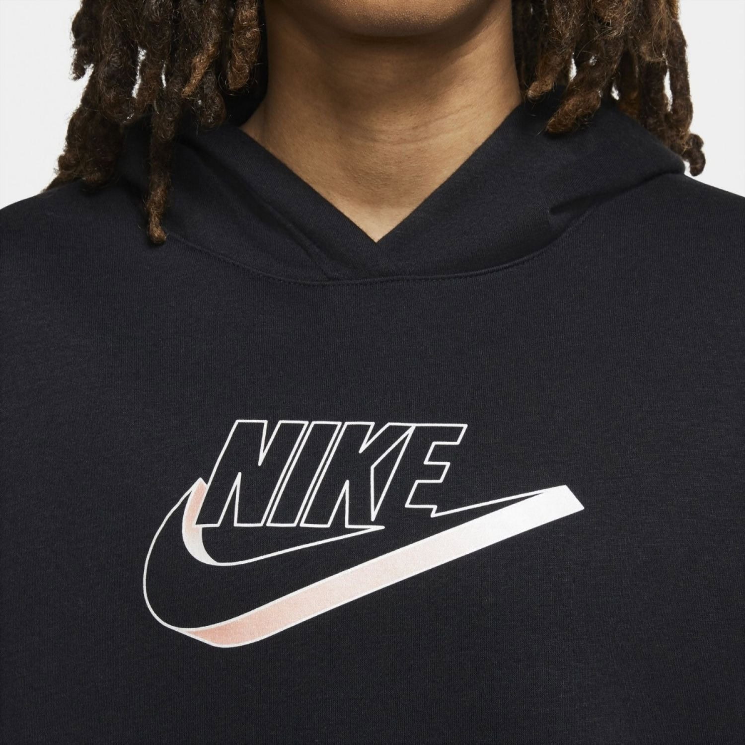 Mikina NIKE Sportswear Women's Pullov Black - Mikiny s kapucňou - 2