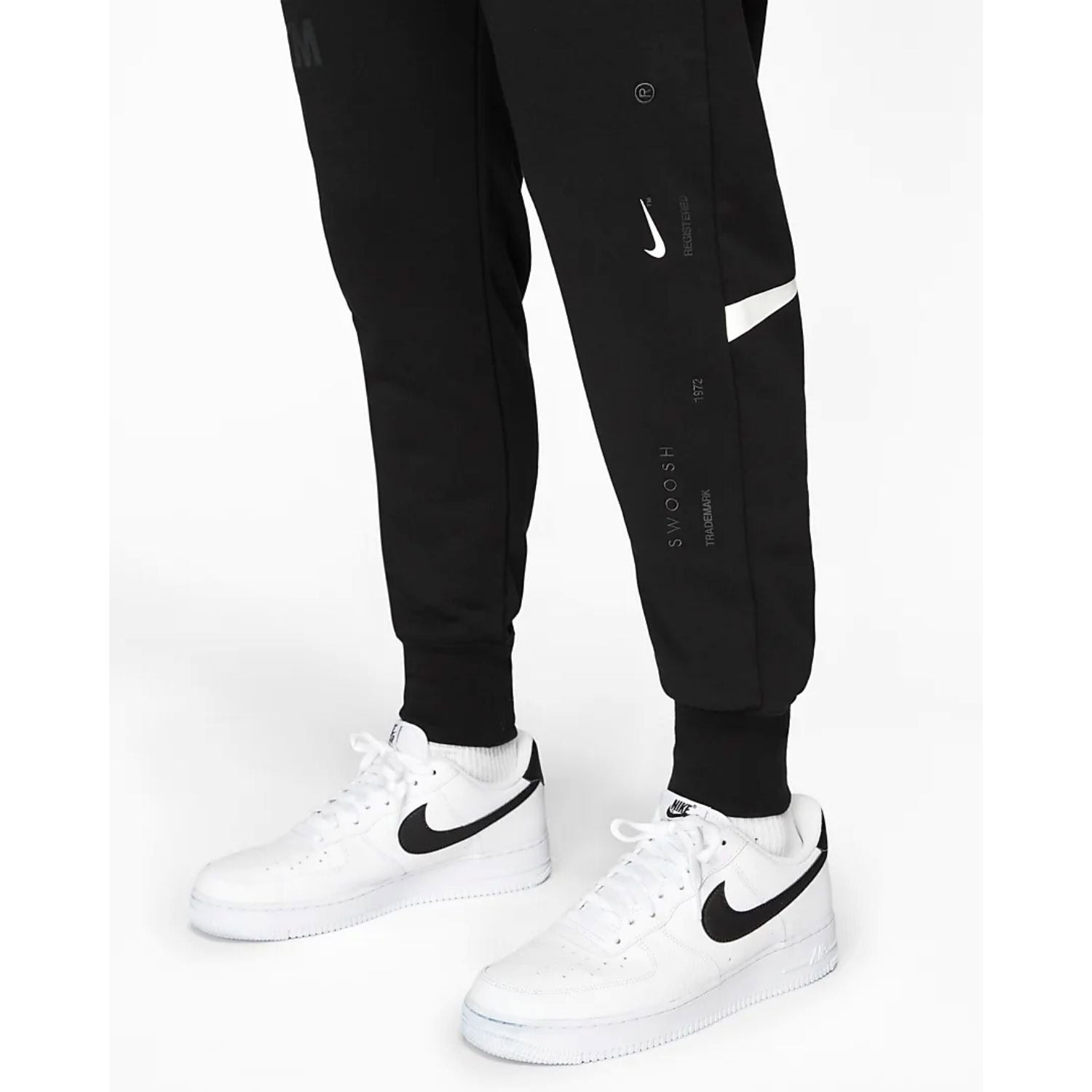 Tepláky NIKE Sportswear Swoosh Men's S Black - Tepláky - 4