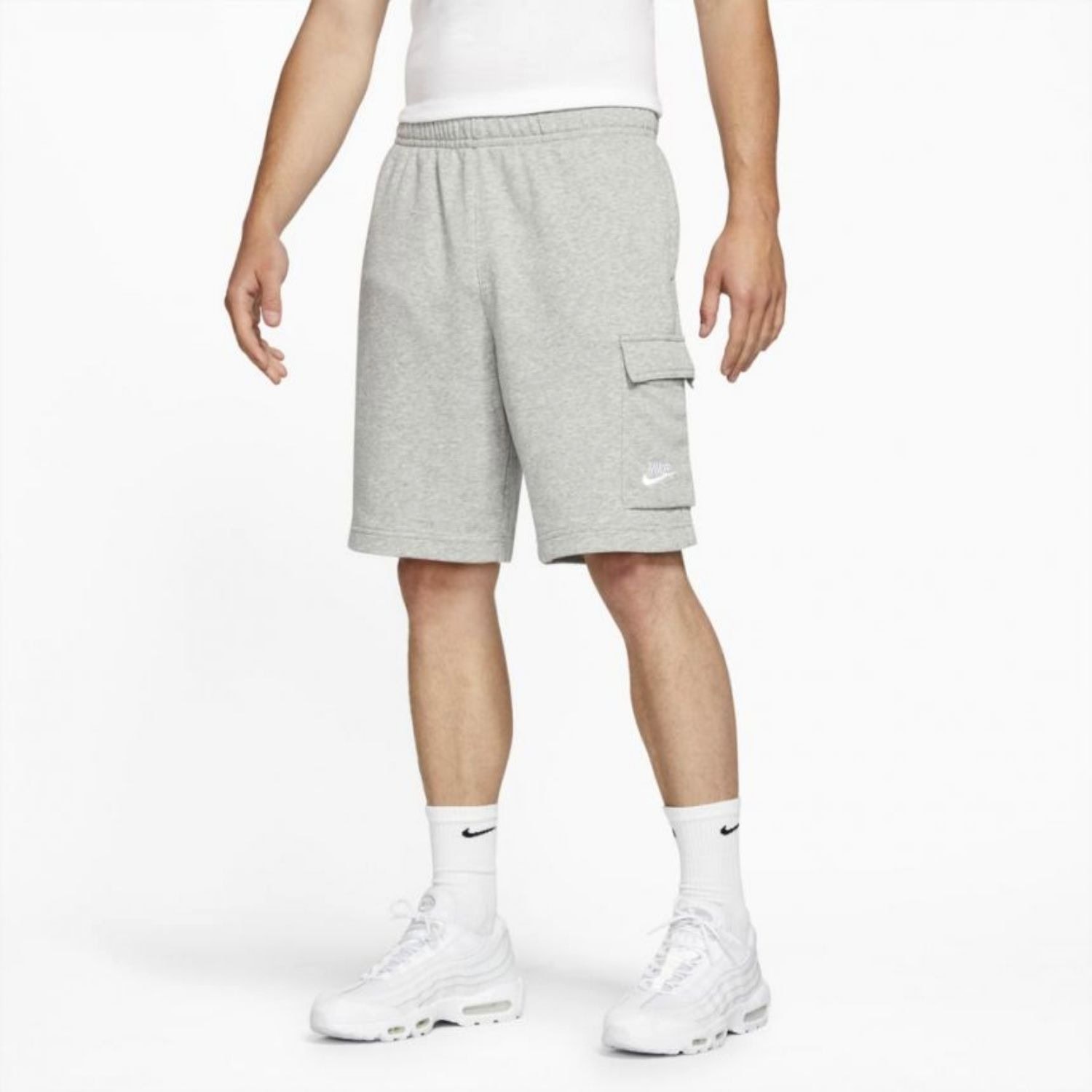 Šortky NIKE Sportswear Club Men Fre Grey - Kraťasy & Šortky - 1