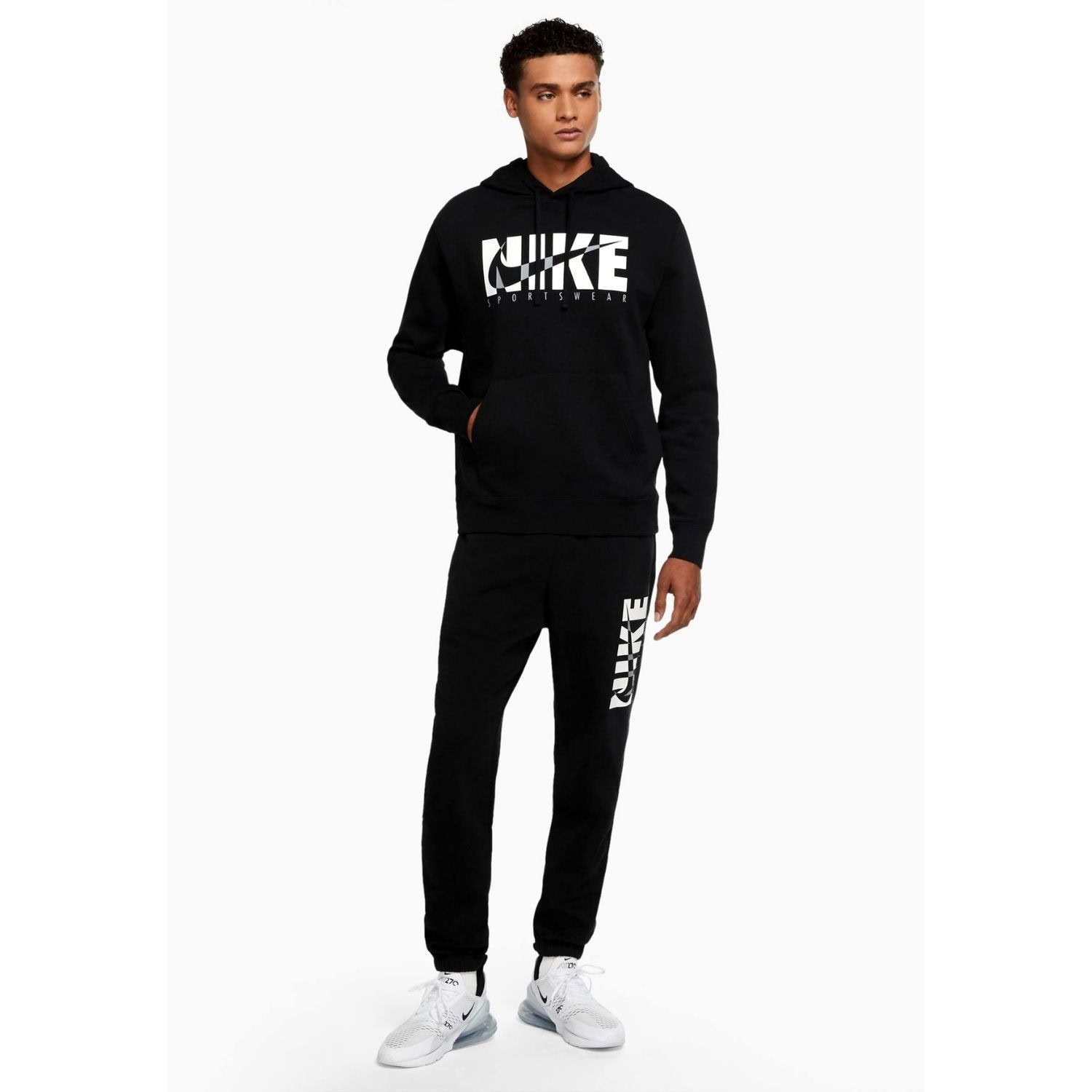Tepláková súprava NIKE Sportswear Men's Tracksui Black - Teplákové súpravy - 1