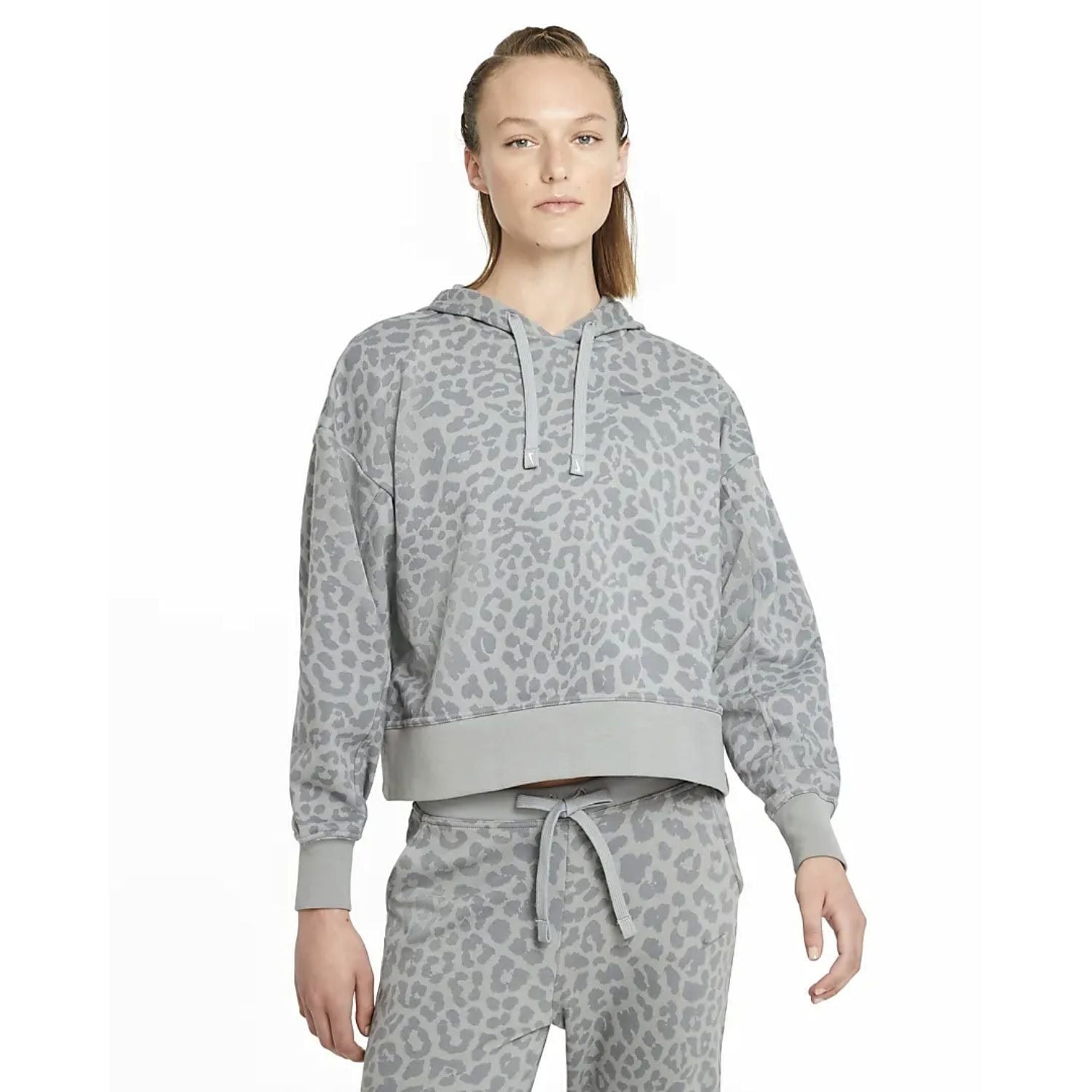 Mikina NIKE Dri-FIT Get Fit Women's Grey - Mikiny s kapucňou - 1