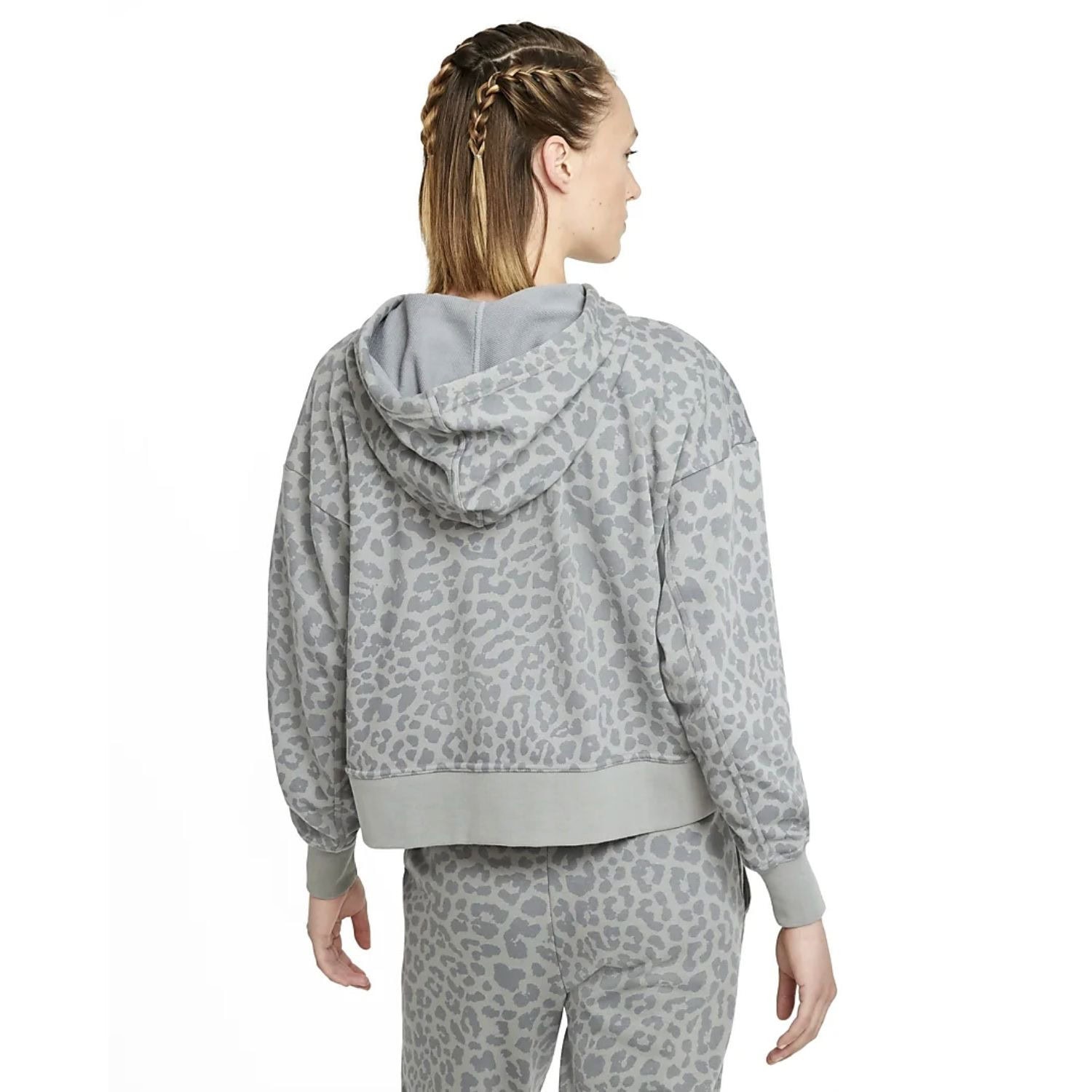 Mikina NIKE Dri-FIT Get Fit Women's Grey - Mikiny s kapucňou - 2