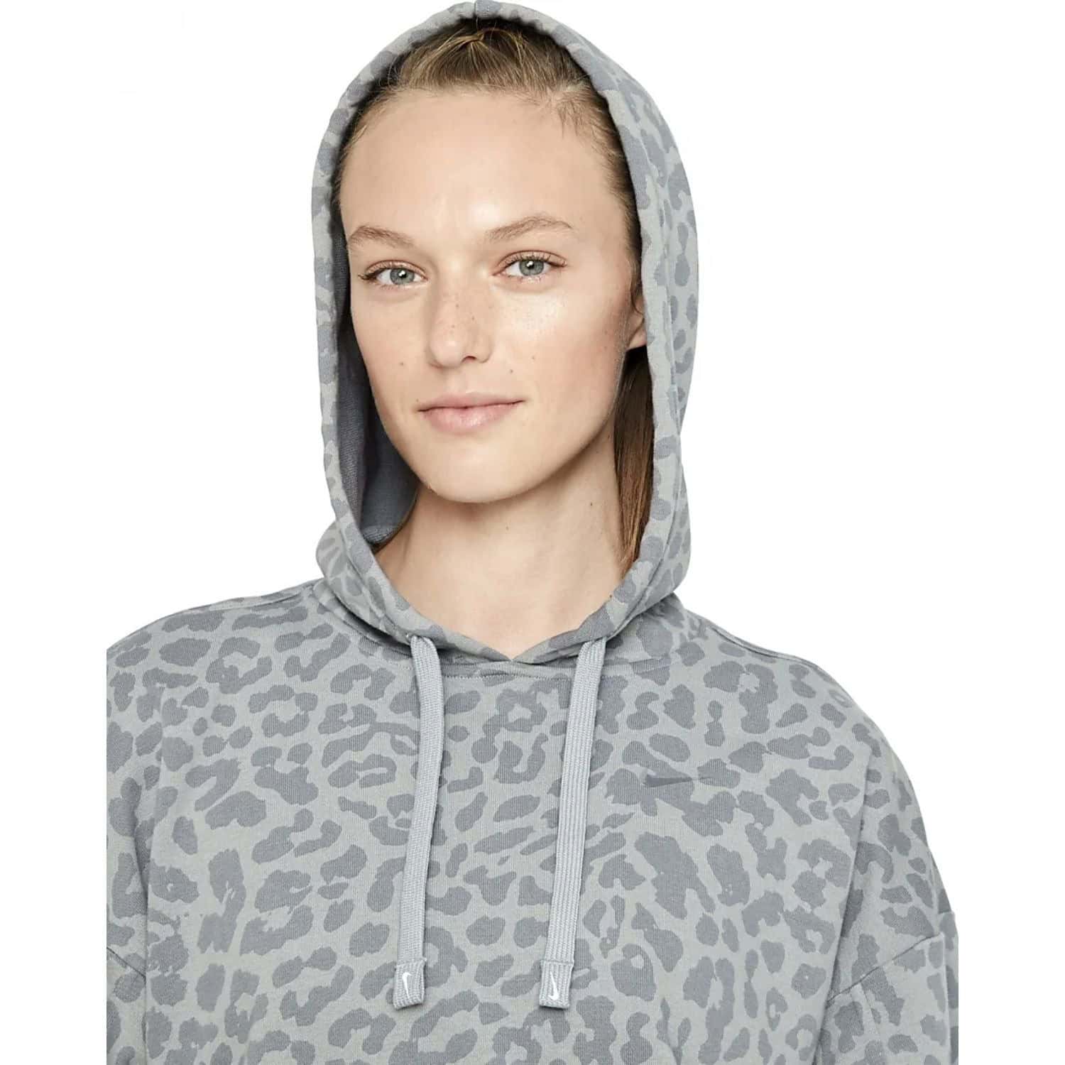 Mikina NIKE Dri-FIT Get Fit Women's Grey - Mikiny s kapucňou - 3