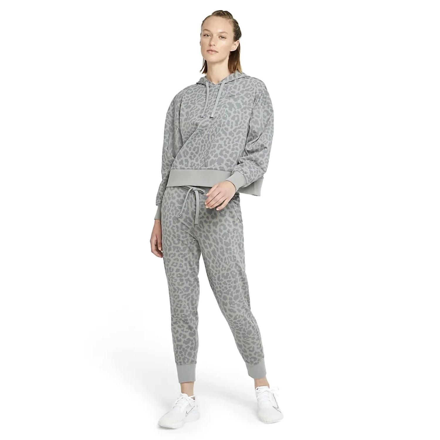 Mikina NIKE Dri-FIT Get Fit Women's Grey - Mikiny s kapucňou - 5