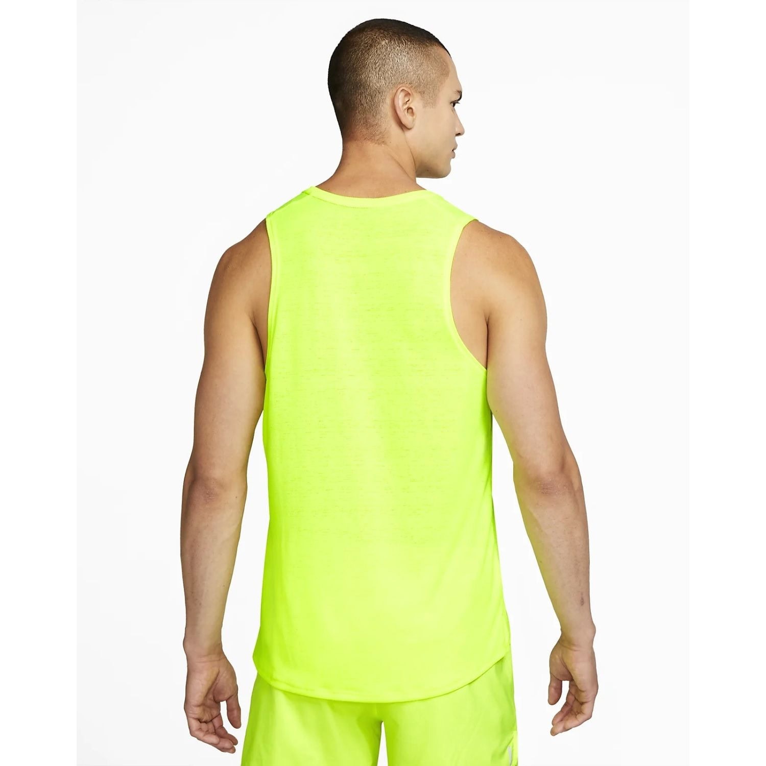 Tielko NIKE Tank Dri-FIT Miler Yellow - NIKE - 3