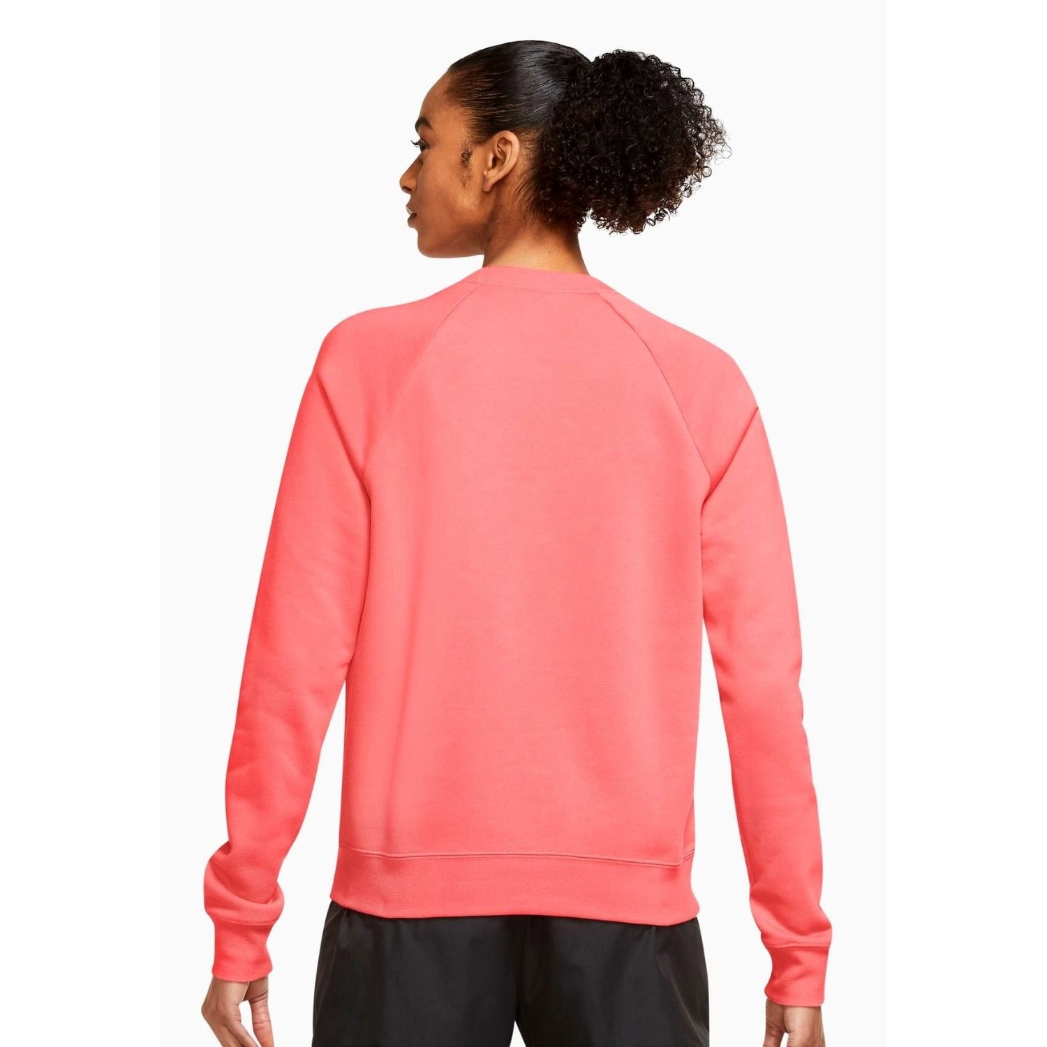 Mikina NIKE Essential Crew Fleece HBR Magic Ember - Mikiny bez kapucne - 2