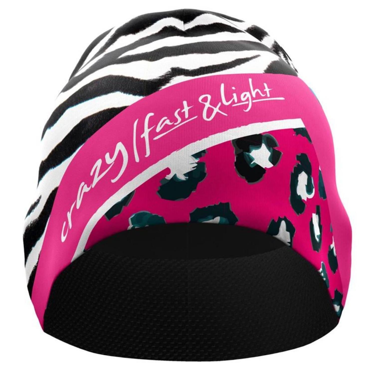 Čiapka CRAZY Cap Spire Thermo Woman Pink/Black/White - Čiapky - 1