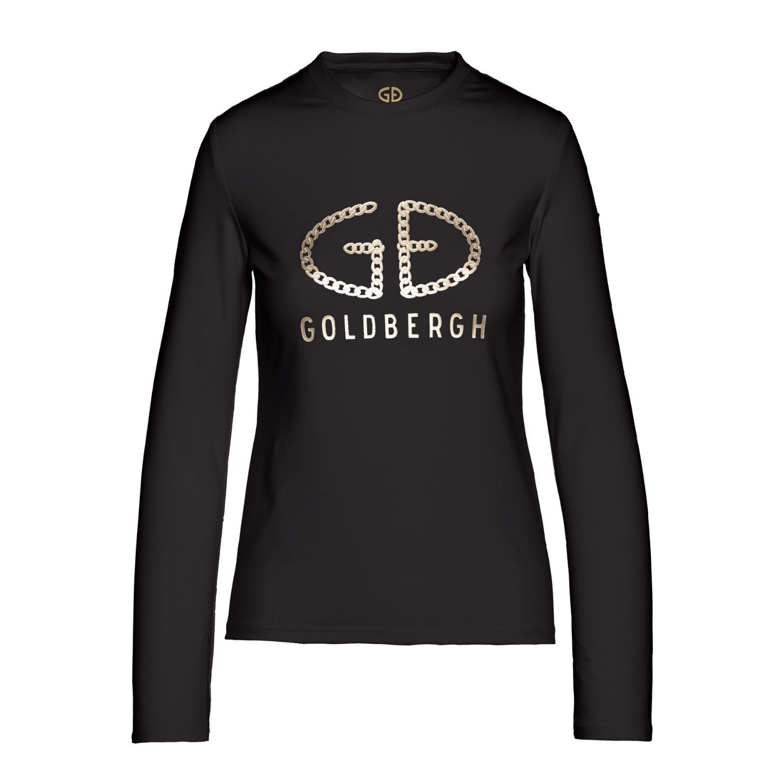 Tričko GOLDBERGH Chain Black - Dámske oblečenie - 1