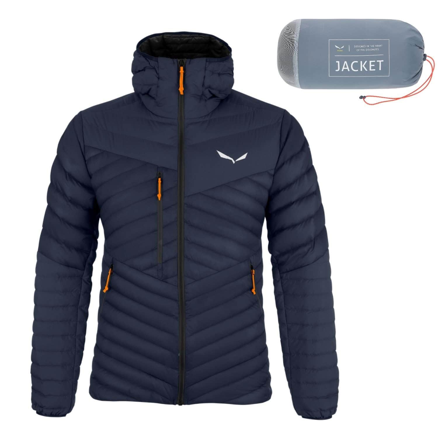 Pánska bunda SALEWA Ortles Light 2 Down Blue - Bundy na bežky a skialp - 1