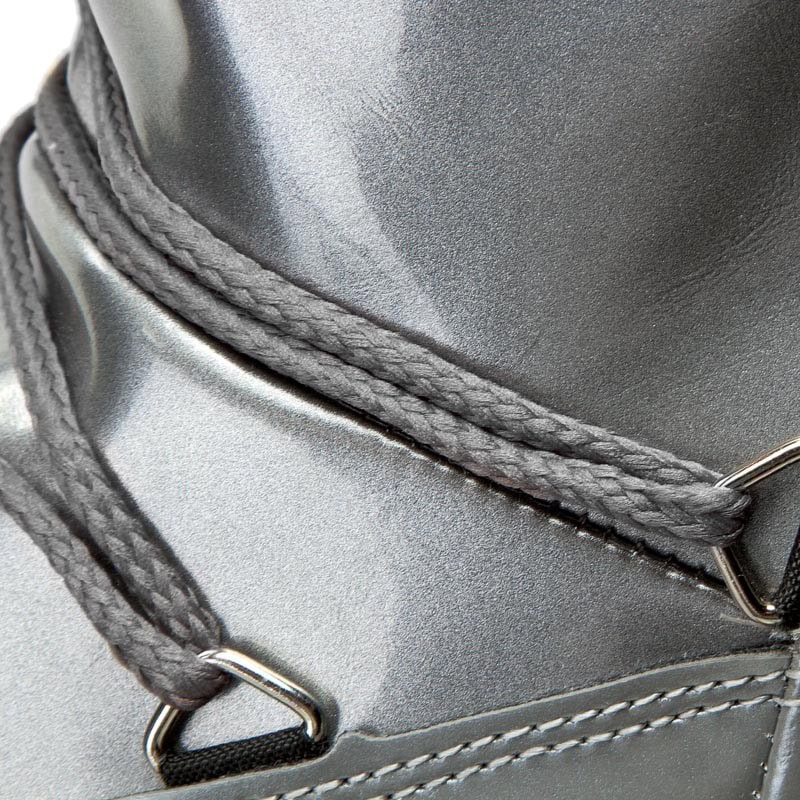 Snehule MOON BOOT Vinyl Met Silver - Zimná obuv - 2