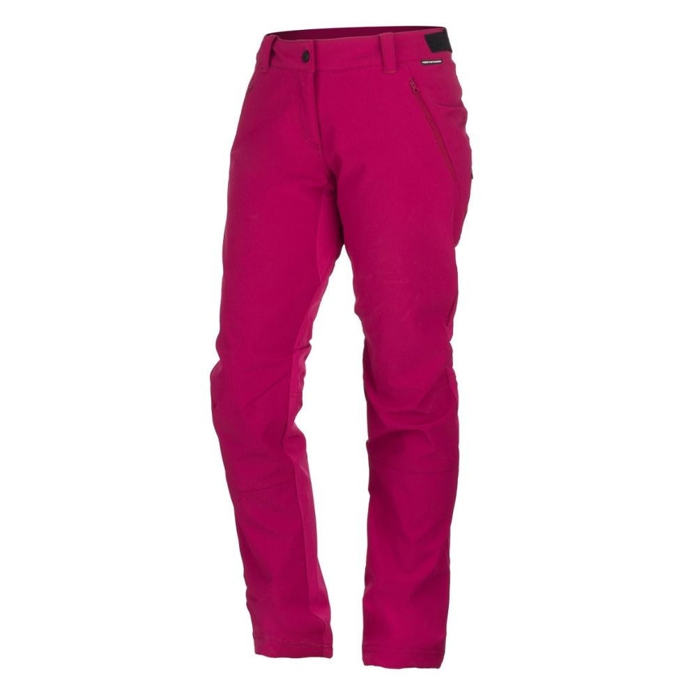 Softshellové nohavice NORTHFINDER Hybrid Muranska Cherry - Turistické nohavice - 1