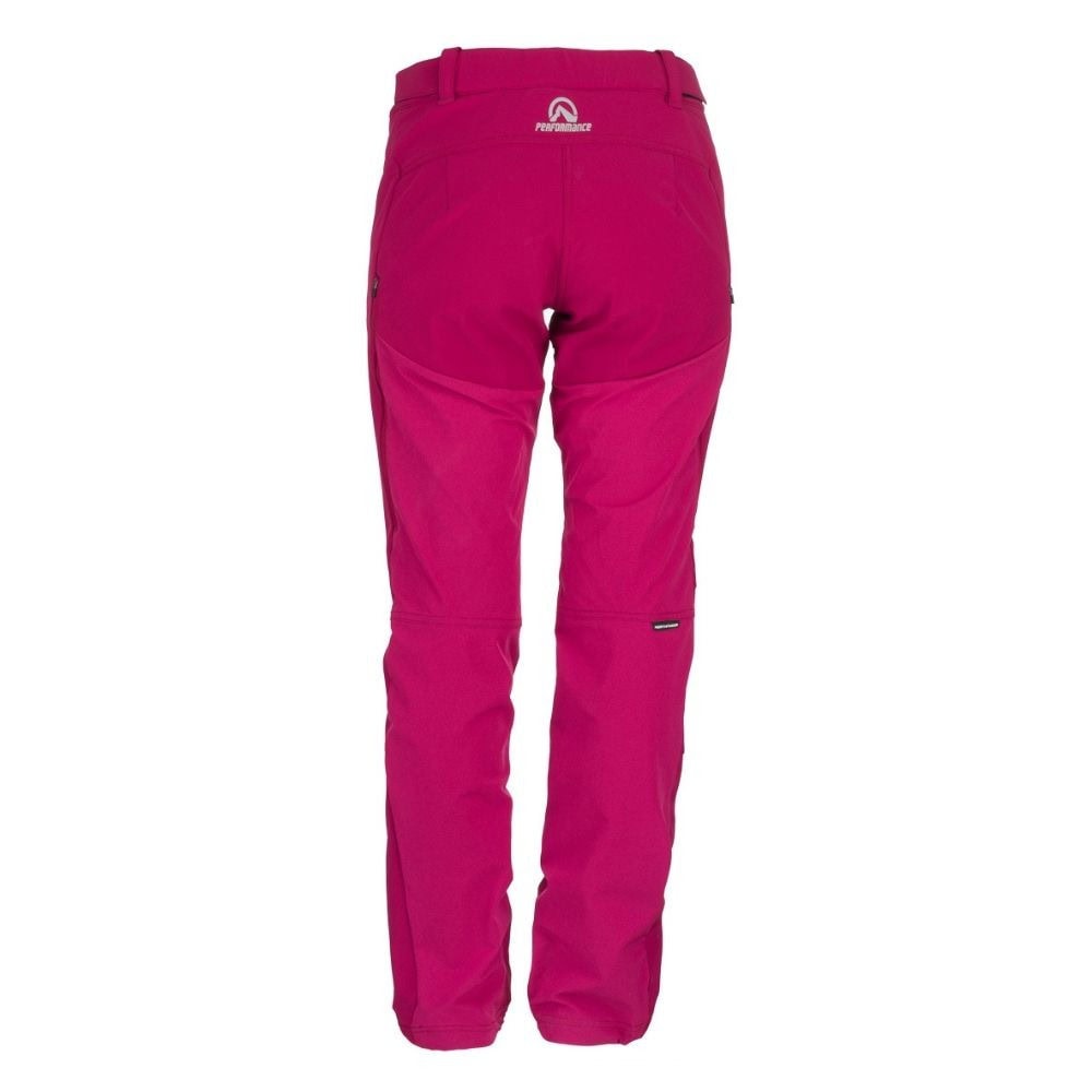 Softshellové nohavice NORTHFINDER Hybrid Muranska Cherry - Turistické nohavice - 2