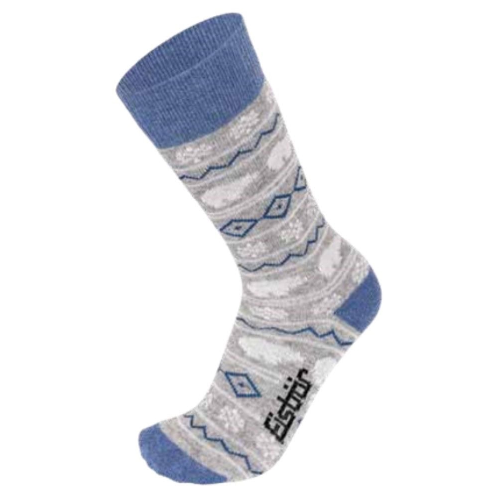 Ponožky EISBÄR Easylife Jacquard Grey/Blue - Ponožky - stredné - 1