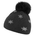 Dámska čiapka NEWLAND Beanie Roxy Black/White