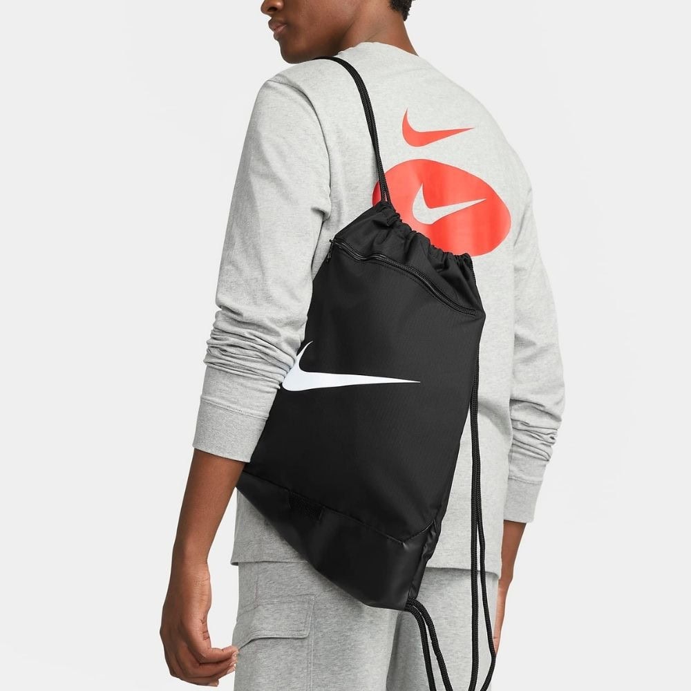 Vak NIKE Brasilia 9.5 Training Gym Black/White - Športové vaky - 4