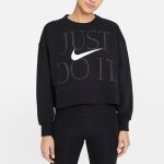 Mikina NIKE DRY FIT GET FIT Black/White