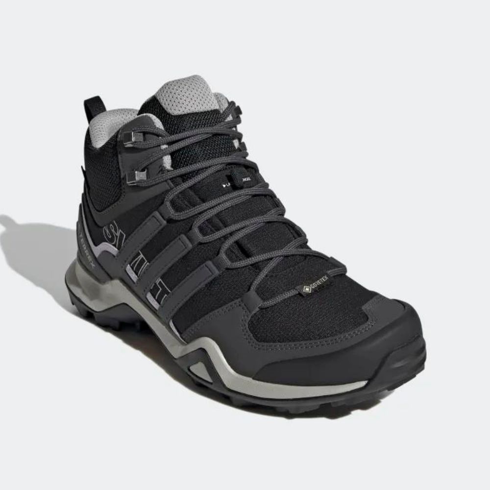 Topánky ADIDAS Terrex Swift R2 Mid Gtx W Black/Purple - Športová obuv - 4