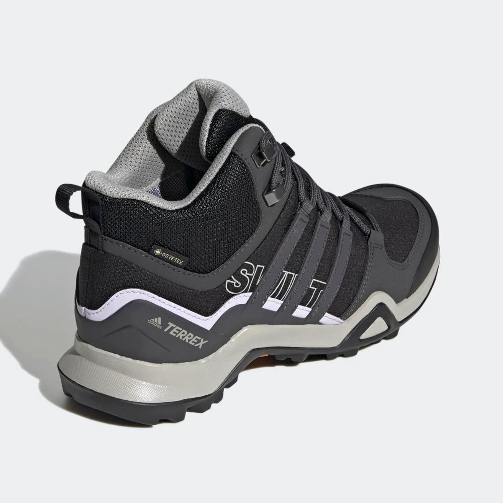 Topánky ADIDAS Terrex Swift R2 Mid Gtx W Black/Purple - Športová obuv - 5