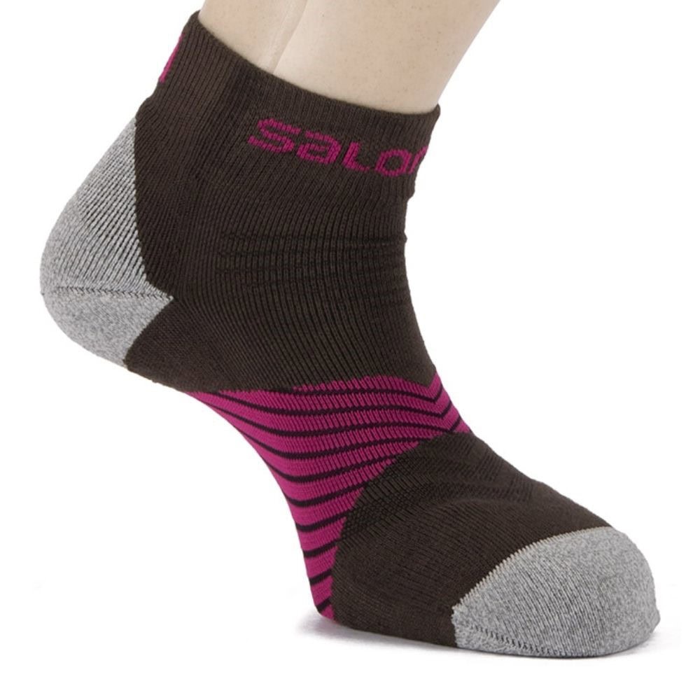 Ponožky SALOMON Speed Pro Pink - Ponožky - nízke - 2