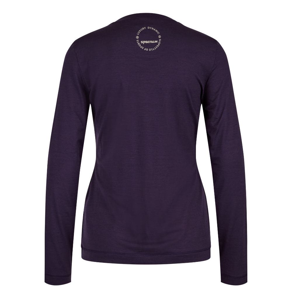 Tričko z merino vlny SPORTALM Codella Mulberry - Dámske oblečenie - 2