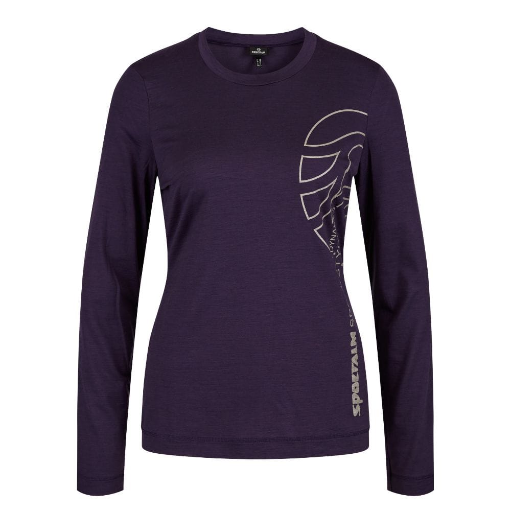 Tričko z merino vlny SPORTALM Codella Mulberry - Dámske oblečenie - 1