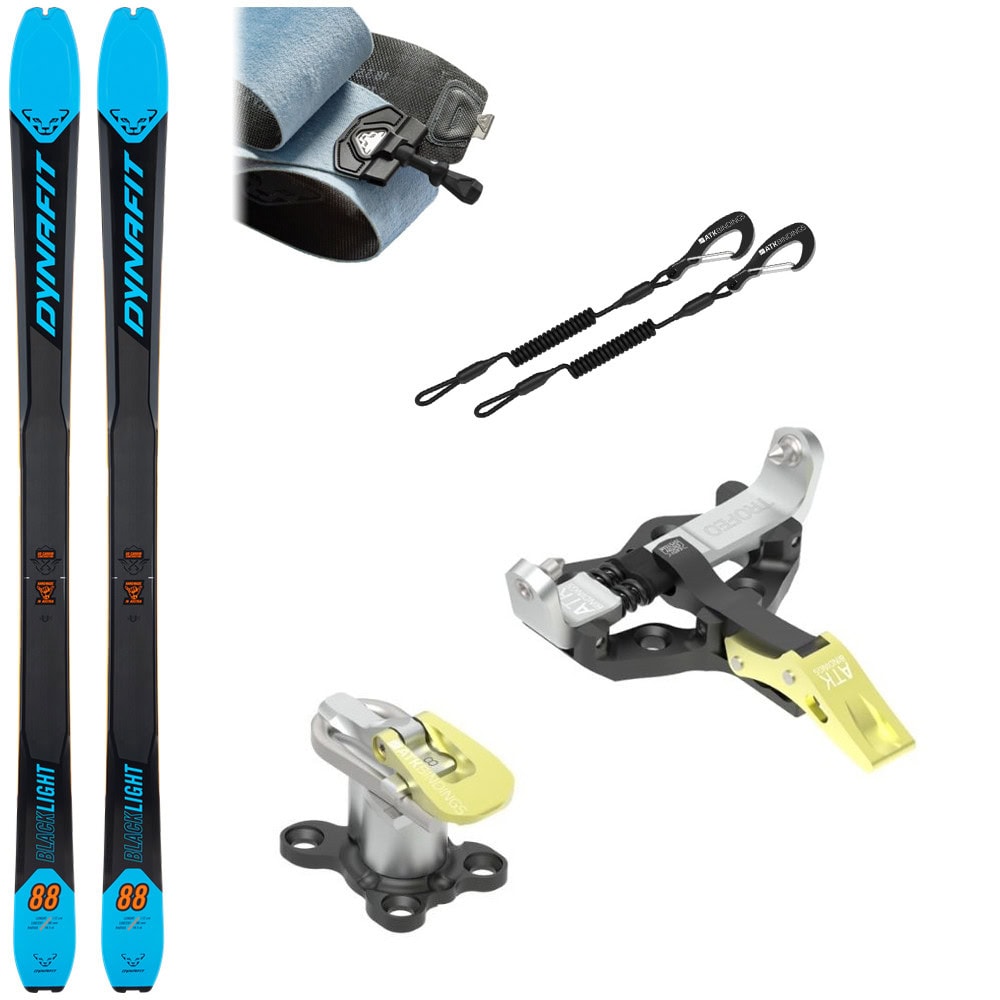 Skialpový set DYNAFIT Blacklight 88 s viazaním ATK Trofeo a pásmi Speedskin Blacklight 88 - model 2023 - Skialp lyže - 1