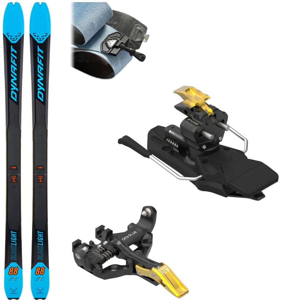 Skialpový set DYNAFIT Blacklight 88 s viazaním ATK RT 10 EVO a pásmi Speedskin Blacklight 88 - model 2023 - Skialp lyže - 1