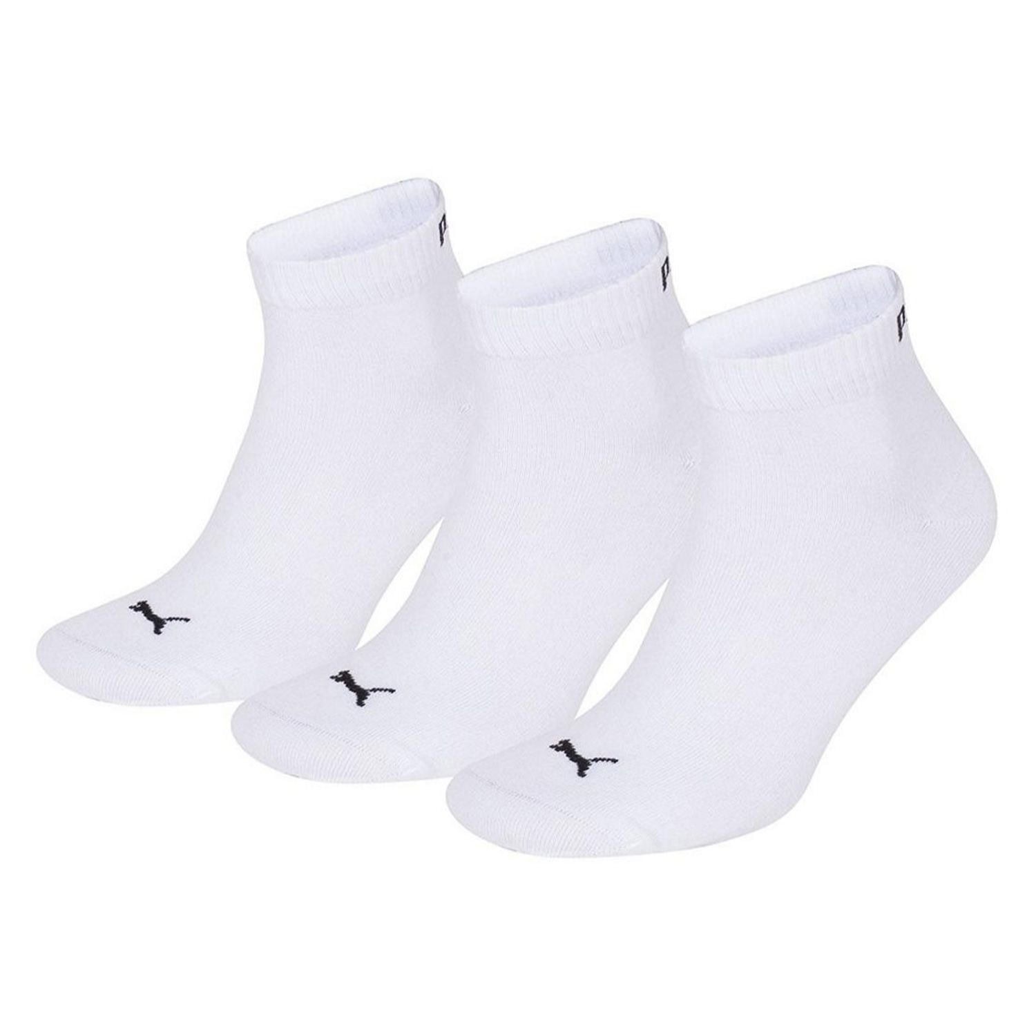 Ponožky PUMA Quarter 3-pack Wht - Ponožky - nízke - 1