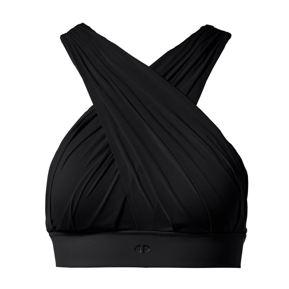 Športová podprsenka GOLDBERGH Drape Black - Športové podprsenky - 1