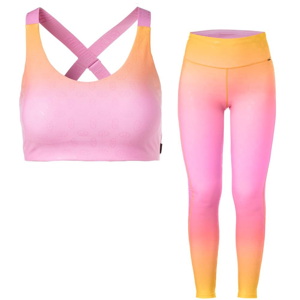 Komplet GOLDBERGH Muscalar Bra & Exercise Tight, Sunset - Dámske oblečenie - 1