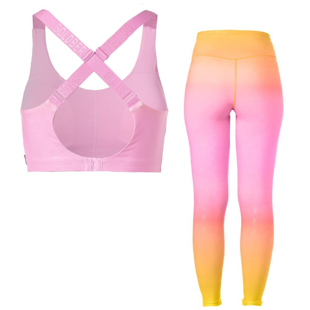 Komplet GOLDBERGH Muscalar Bra & Exercise Tight, Sunset - Dámske oblečenie - 2