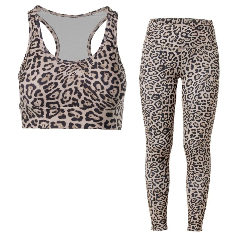 Komplet GOLDBERGH Strength Bra & Marcia Tight, jaguar - Dámske oblečenie - 2