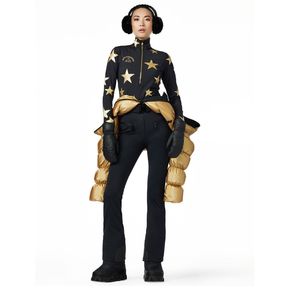 Dámsky rolák GOLDBERGH Galactique Black/Gold - Dámske oblečenie - 3