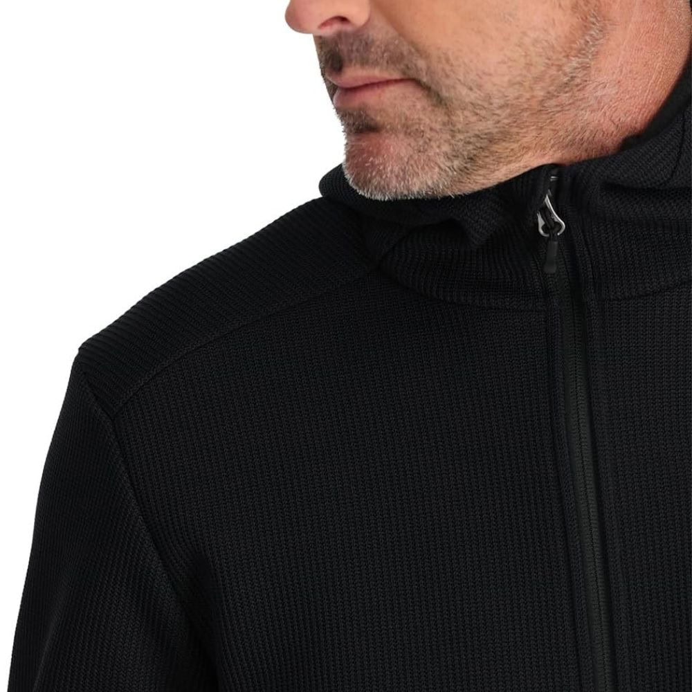 Mikina SPYDER Bandit Black - Mikiny s kapucňou - 5